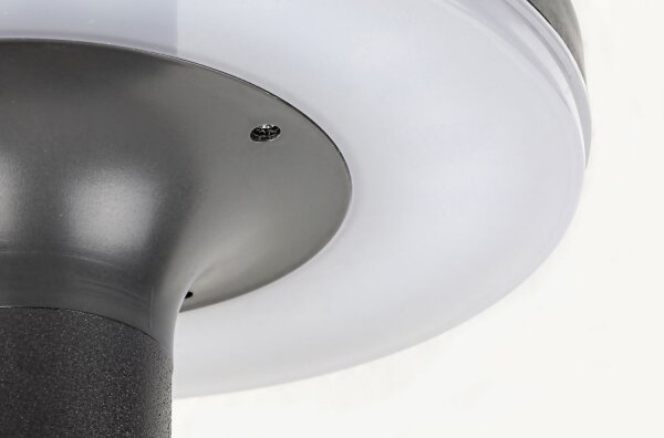 Rabalux 77017 - LED Solárne svietidlo so senzorom ALASKA LED/10W/3,7V IP44