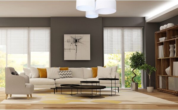 Stropné svietidlo SPACE 3xE27/60W/230V biela