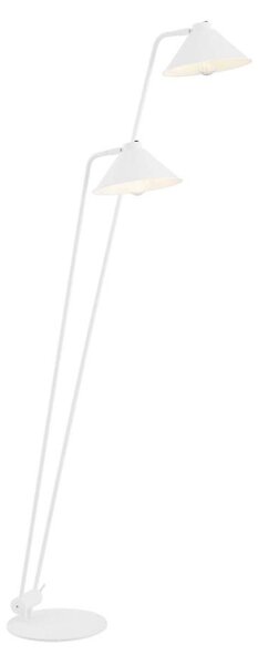 Argon 7074 - Stojacia lampa GABIAN 2xE27/15W/230V biela