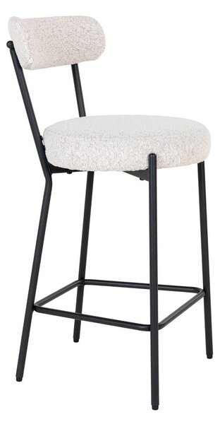 Biela barová stolička (výška sedadla 65 cm) Badalona – House Nordic