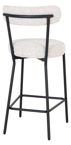 Biela barová stolička (výška sedadla 65 cm) Badalona – House Nordic