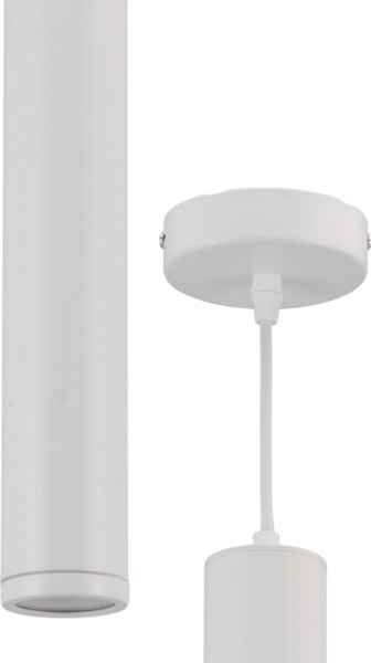 Luster na lanku PORTER 1xGU10/8W/230V biela