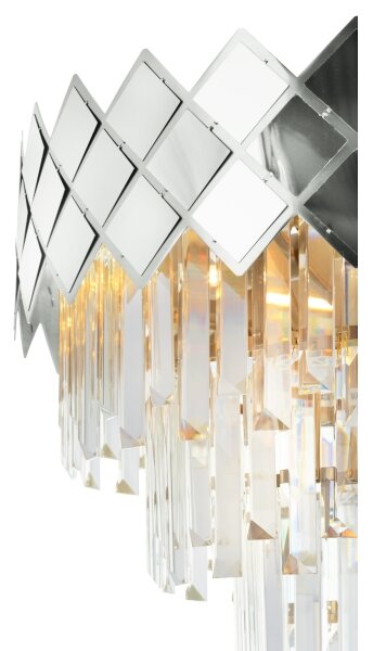 Luster na tyči CARISMA 9xE14/40W/230V matný chróm