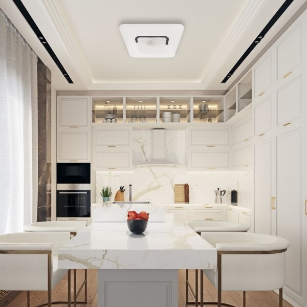 LED Stmievateľné stropné svietidlo SPARKY LED/65W/230V 3000-6000K+diaľkové ovládanie