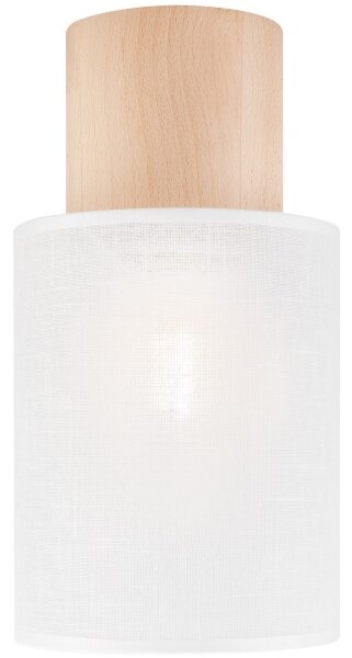 Stropné svietidlo ARI 1xE27/60W/230V pr. 16 cm biela buk
