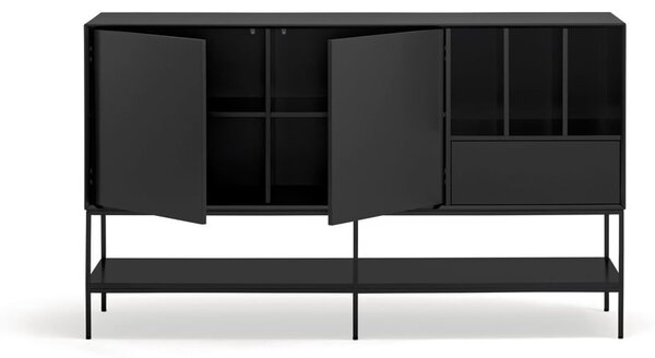 Čierna komoda 166x98x45 cm Platt – Teulat
