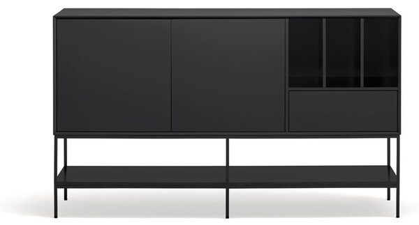 Čierna komoda 166x98x45 cm Platt – Teulat