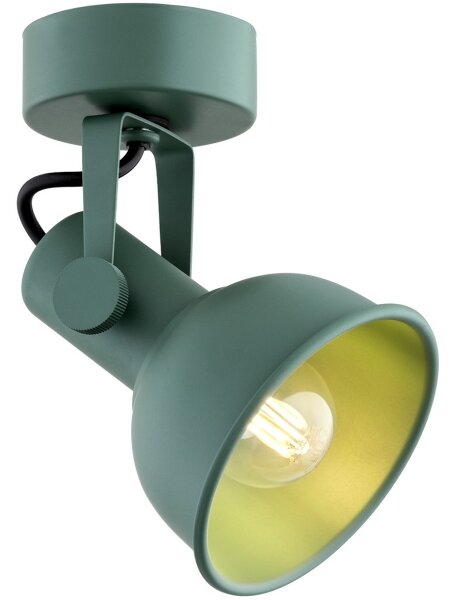 Argon 8299 - Bodové svietidlo LENORA 1xE14/7W/230V zelená