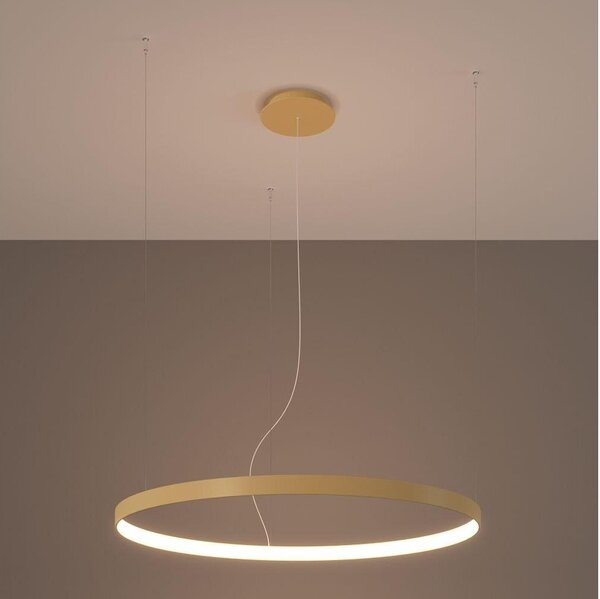 Thoro TH.174 - LED Luster na lanku RIO LED/50W/230V CRI90 3000K pr. 78 cm zlatá