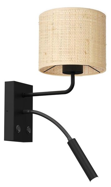 Nástenná lampa RATTAN 1xE27/60W+1xG9/8W/230V ratan