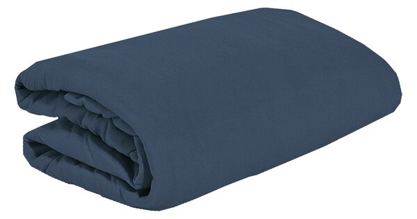 Jersey prestieradlo EVA 90x200 cm TMAVO MODREJ
