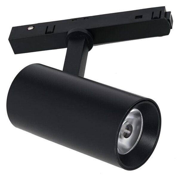 LED Bodové svietidlo do lištového systému MAGNETIC TRACK LED/10W/48V 3000K čierna