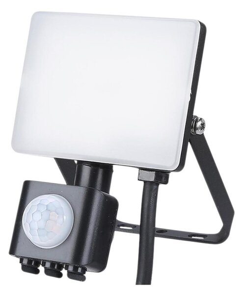 LED Vonkajší reflektor so senzorom LED/10W/230V 5000K IP44