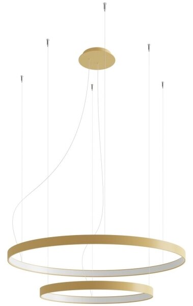 Thoro TH.214 - LED Luster na lanku RIO LED/80W/230V CRI90 3000K zlatá