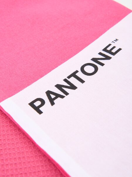 Sinsay - Súprava 2 kuchynských utierok Pantone - fuksiová