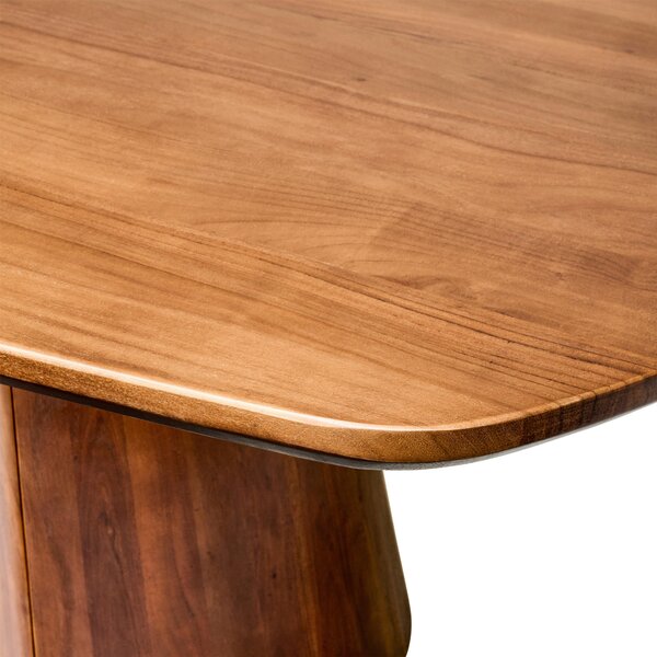 JEDÁLENSKÝ STÔL, akácia, farba vlašského orecha, 220/110/76 cm P & B - Online Only jedálne, Online Only
