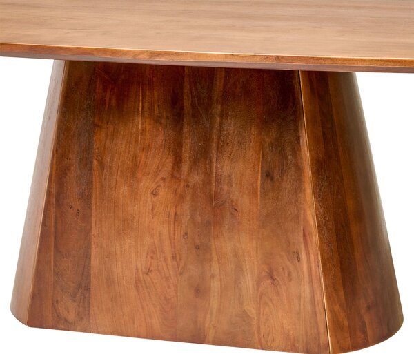 JEDÁLENSKÝ STÔL, akácia, farba vlašského orecha, 220/110/76 cm P & B - Online Only jedálne, Online Only