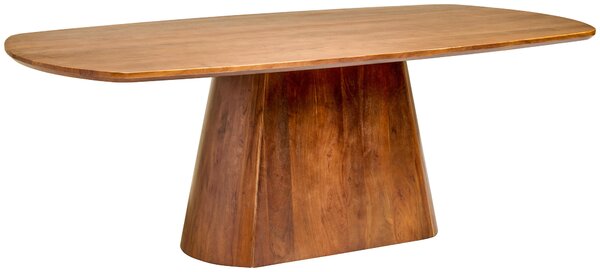 JEDÁLENSKÝ STÔL, akácia, farba vlašského orecha, 220/110/76 cm P & B - Online Only jedálne, Online Only