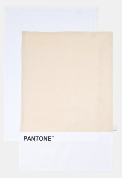 Sinsay - Sada kuchynských utierok 2 pack Pantone - krémová