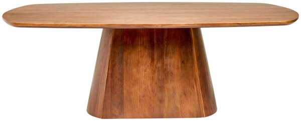 JEDÁLENSKÝ STÔL, akácia, farba vlašského orecha, 220/110/76 cm P & B - Online Only jedálne, Online Only