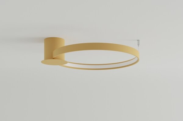 Thoro TH.223 - LED stropné svietidlo RIO LED/30W/230V CRI 98 4000K priemer 55 cm zlaté