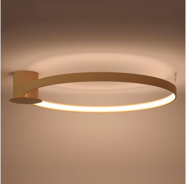 Thoro TH.224 - LED Stropné svietidlo RIO LED/50W/230V CRI90 3000K pr. 78 cm zlatá