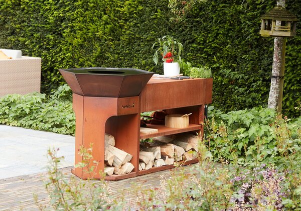 Barbecook | Gril Barbecook Nestor Island z cortenovej ocele | 14061143