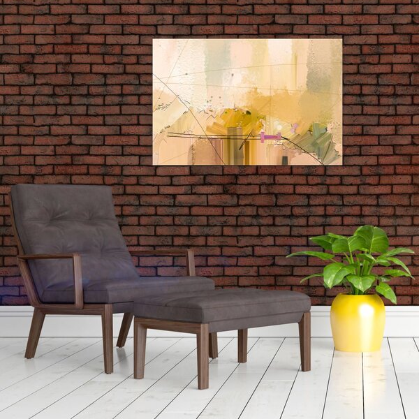 Obraz - Abstrakcia, olejomaľba (90x60 cm)