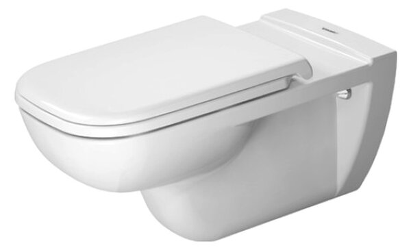 Duravit D-Code - Závesné WC, bezbariérové, 36x70 cm, biele 22280900002