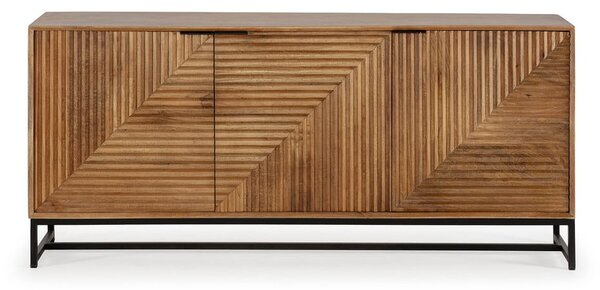 Komoda z mangového dreva v prírodnej farbe 170x79x40 cm Nereida – MOME