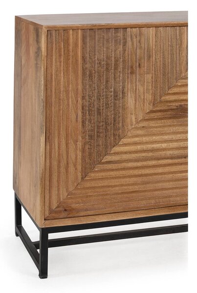 Komoda z mangového dreva v prírodnej farbe 170x79x40 cm Nereida – MOME
