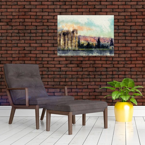 Obraz - Akropolis, Atény, Grécko (70x50 cm)