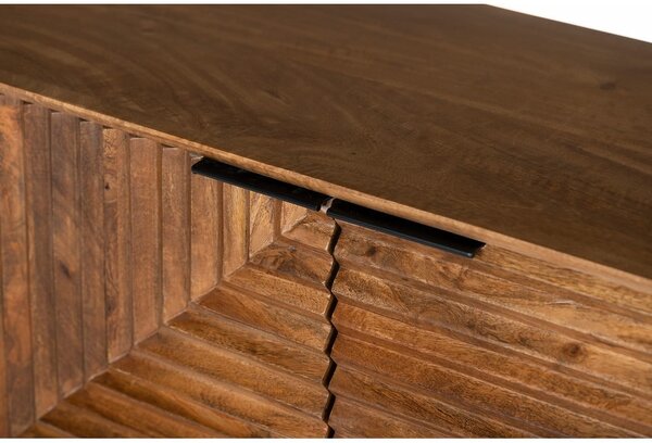 Komoda z mangového dreva v prírodnej farbe 170x79x40 cm Nereida – MOME