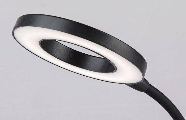 Rabalux 74013 - LED Stmievateľná dotyková stolná lampa HARDIN LED/5W/5V čierna