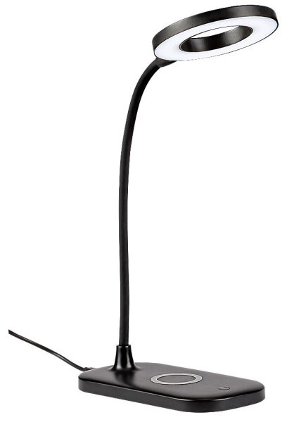 Rabalux 74013 - LED Stmievateľná dotyková stolná lampa HARDIN LED/5W/5V čierna
