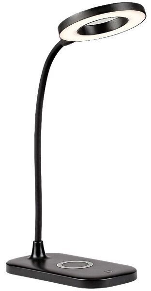 Rabalux 74013 - LED Stmievateľná dotyková stolná lampa HARDIN LED/5W/5V čierna