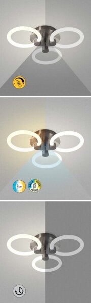 Rabalux 71006 - LED stmievateľné stropné svietidlo SOTIRIS LED/47W/230V + diaľkové ovládanie