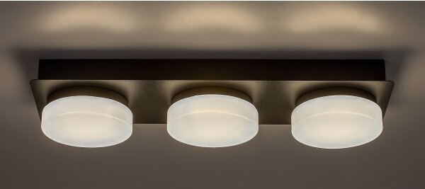 Rabalux 75003 - LED Stropné kúpeľňové svietidlo ATTICHUS 3xLED/6W/230V IP44