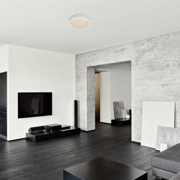 Rabalux 75012 - LED Stropné svietidlo so senzorom LARCIA LED/19W/230V IP44 biela