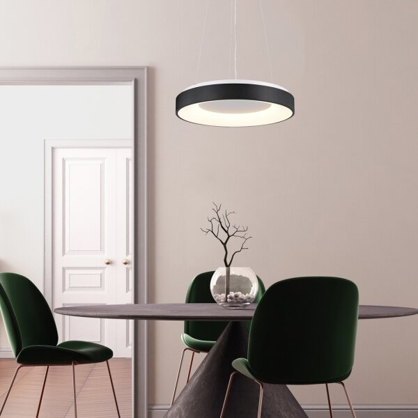 Rabalux 72001 - LED Stmievateľný luster na lanku CEILO LED/38W/230V čierna + DO