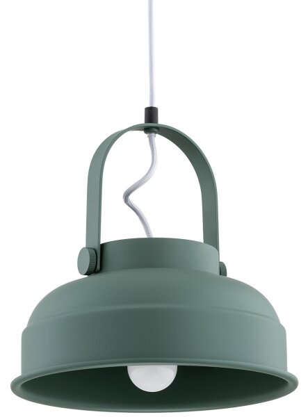 Argon 8287 - Luster na lanku DAKOTA 1xE27/15W/230V zelená
