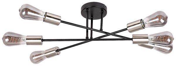 Rabalux 71026 - Prisadený luster BRANWEN 6xE27/25W/230V