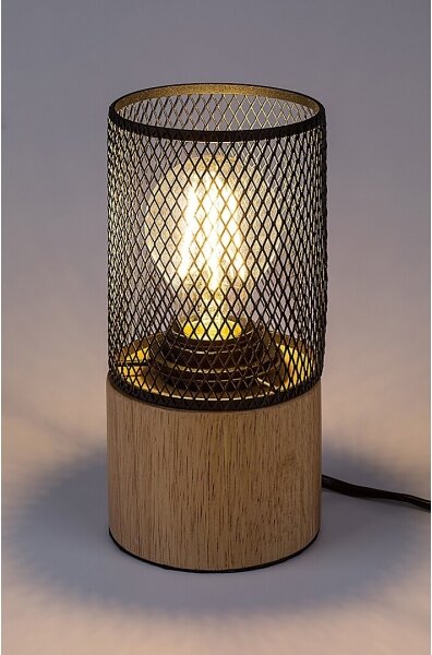 Rabalux 74040 - Stolná lampa CALLUM 1xE27/25W/230V buk