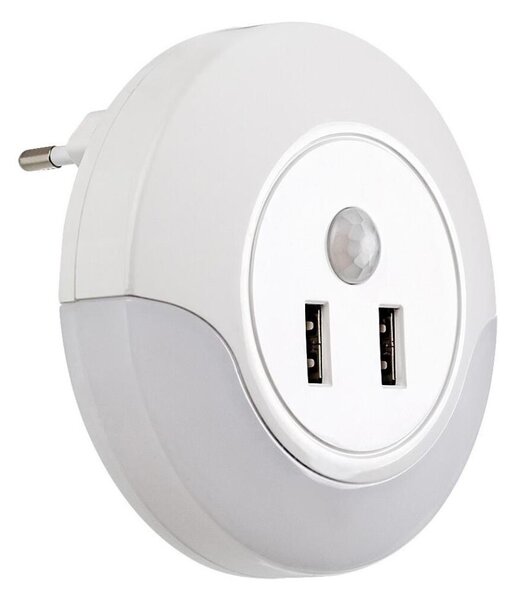 Rabalux 76012 - LED Nočné svetlo do zásuvky so senzorom DEMBO LED/13,9W/230V