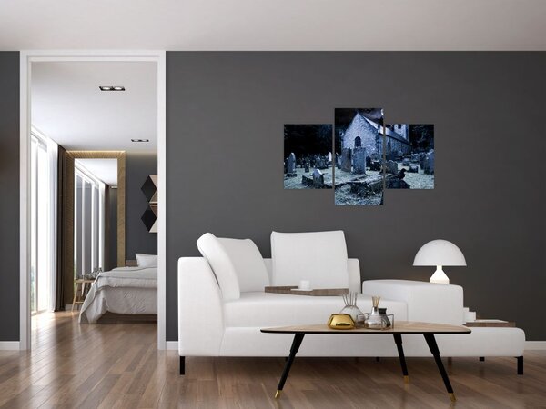 Obraz - Temná noc (90x60 cm)