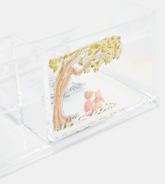 Sinsay - Transparentný organizér na kozmetiku s priehradkami Winnie The Pooh - clear