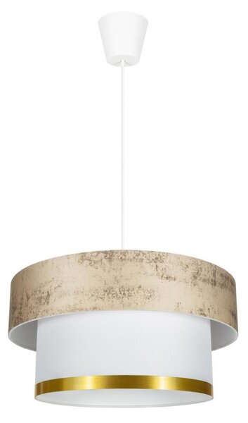 Luster na lanku RESSA 1xE27/60W/230V zlatá