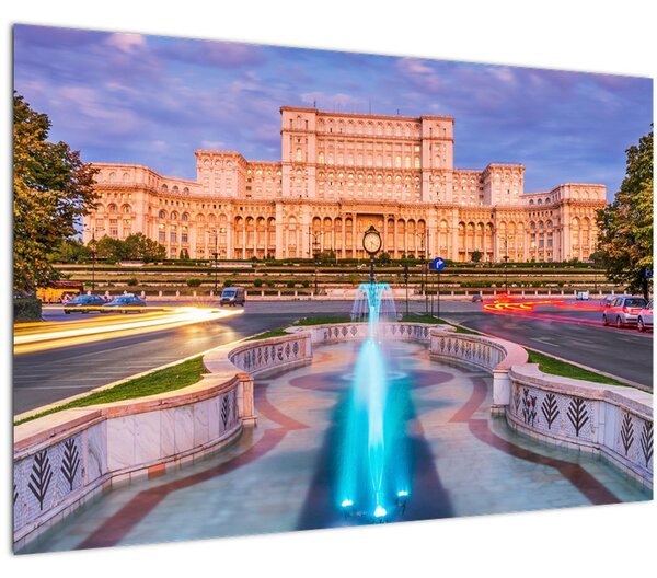 Obraz - Bukurešť, Rumunsko (90x60 cm)