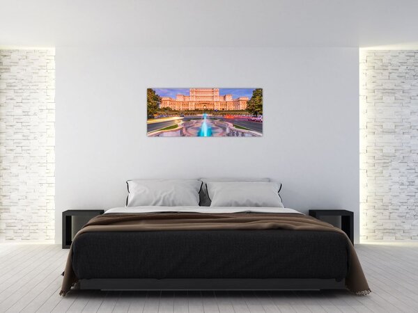 Obraz - Bukurešť, Rumunsko (120x50 cm)