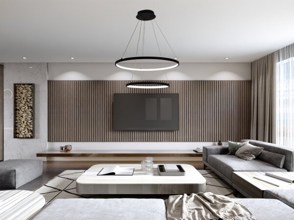 LED Stmievateľný luster na lanku LED/75W/230V 3000-6500K + DO